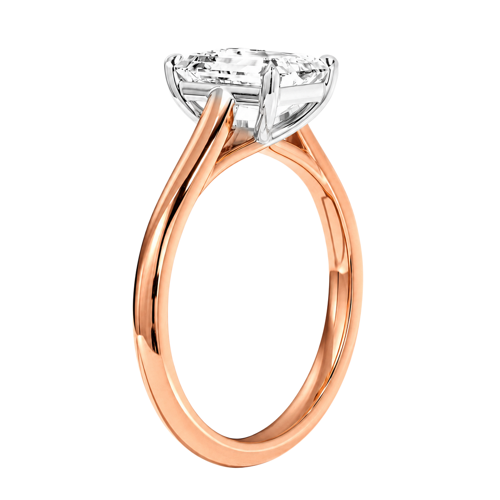 Basilica - Emerald - Rose/White Tone - Plain