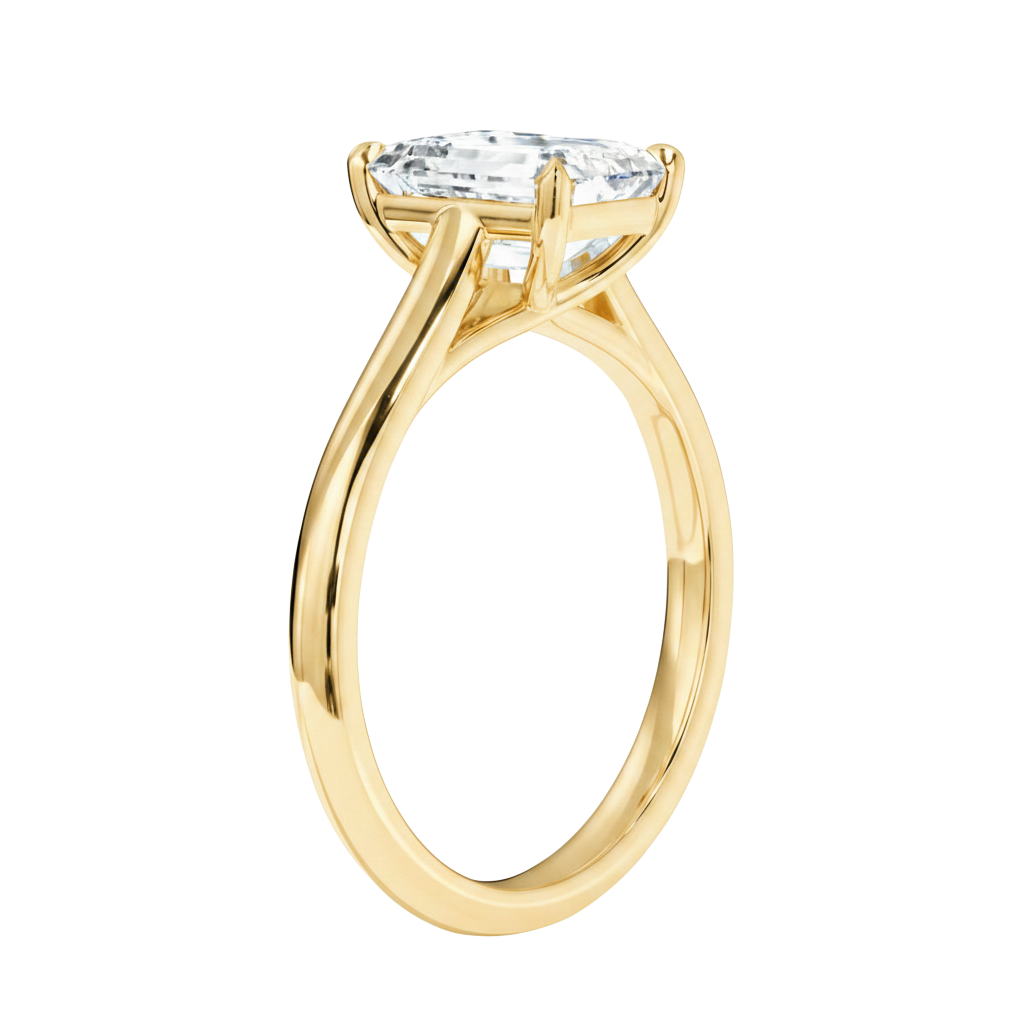 Basilica - Radiant - Yellow Gold - Plain