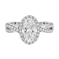 Braid - Oval - Platinum - Channel