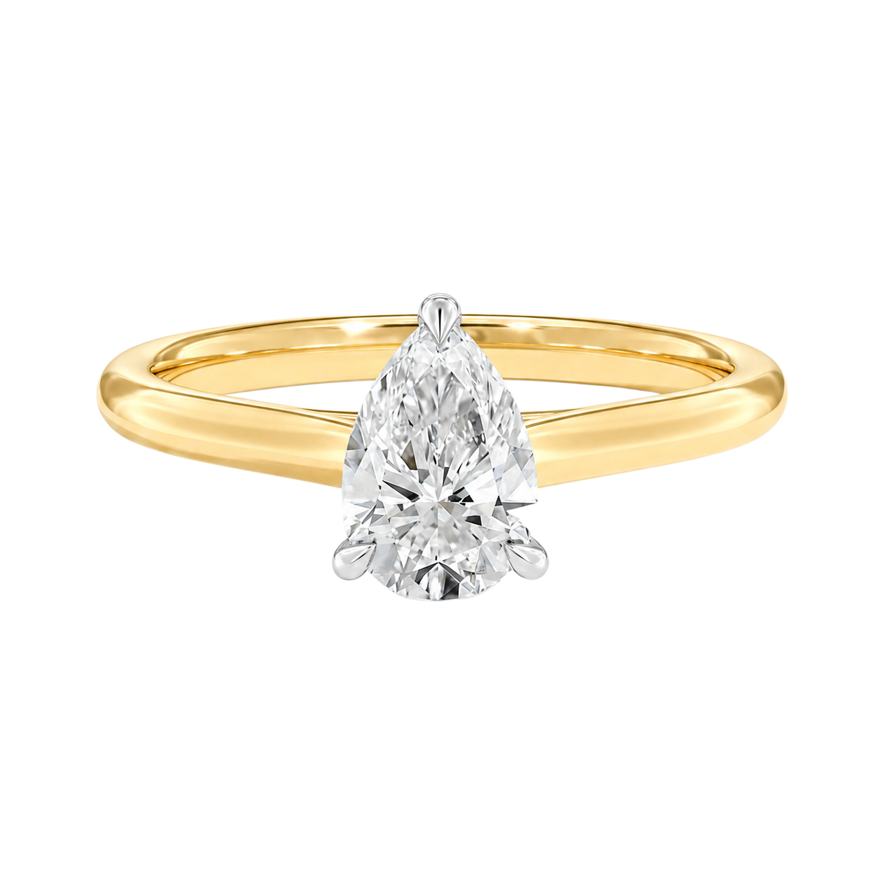 Basilica - Pear - Yellow/White Tone - Plain