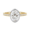 Bailey - Oval - Yellow/White Tone - Channel
