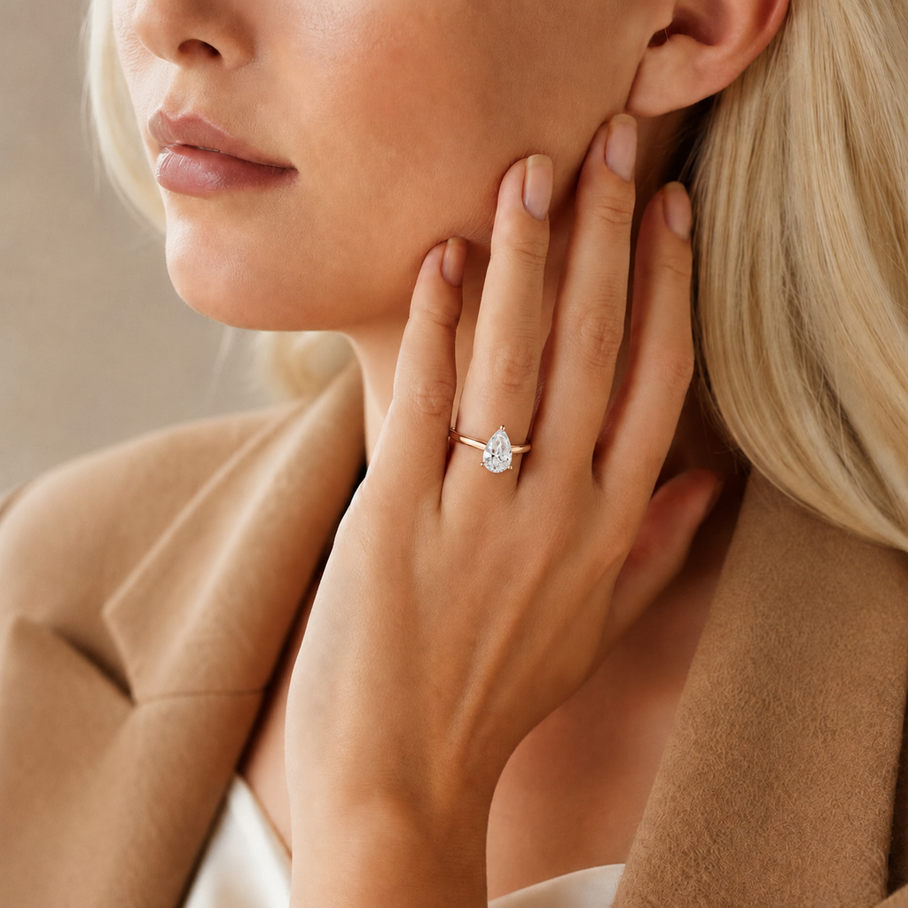 Basilica - Pear - Rose/White Tone - Plain