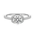 Ellipse - Round - Platinum - Channel