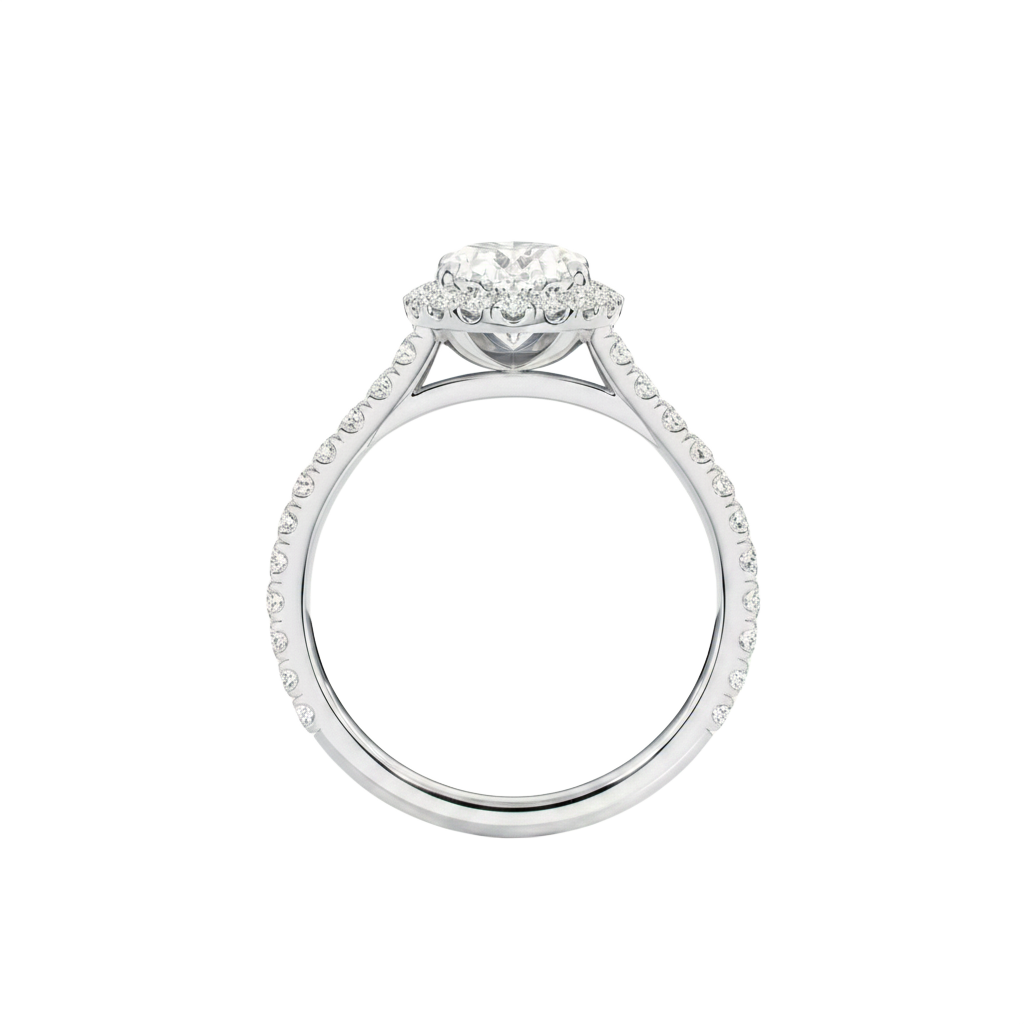 Cordelia - Radiant - Platinum - Pavé
