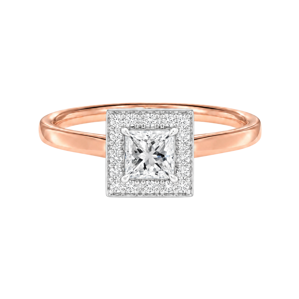 Deneuve - Princess - Rose/White Tone - Plain