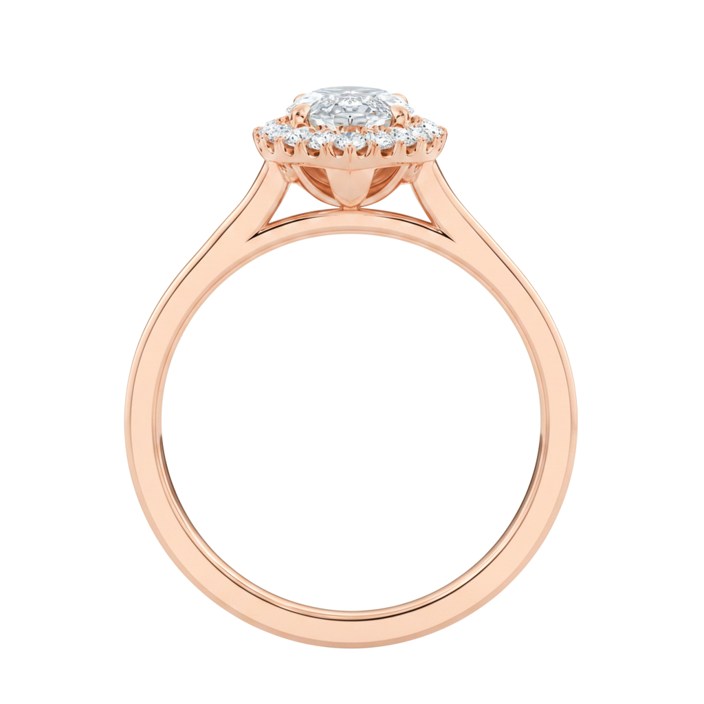 Cordelia - Marquise - Rose Gold - Channel