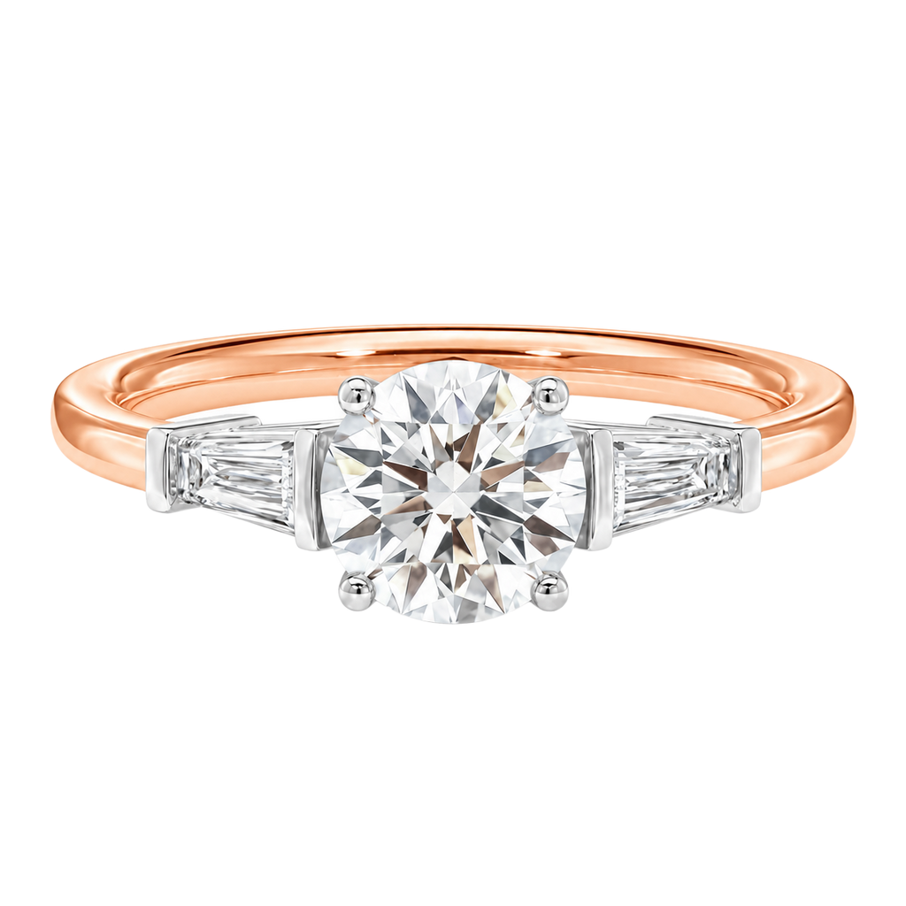 Auroré - Round - Rose/White Tone - Plain