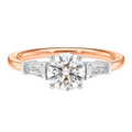 Auroré - Round - Rose/White Tone - Plain