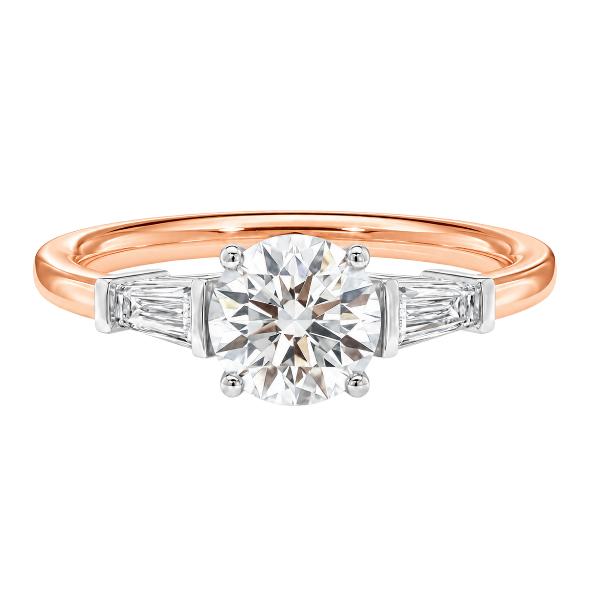Auroré - Round - Rose/White Tone - Plain