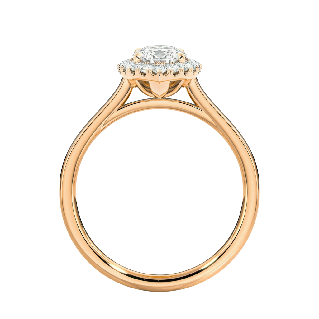Cordelia - Marquise - Rose Gold - Plain