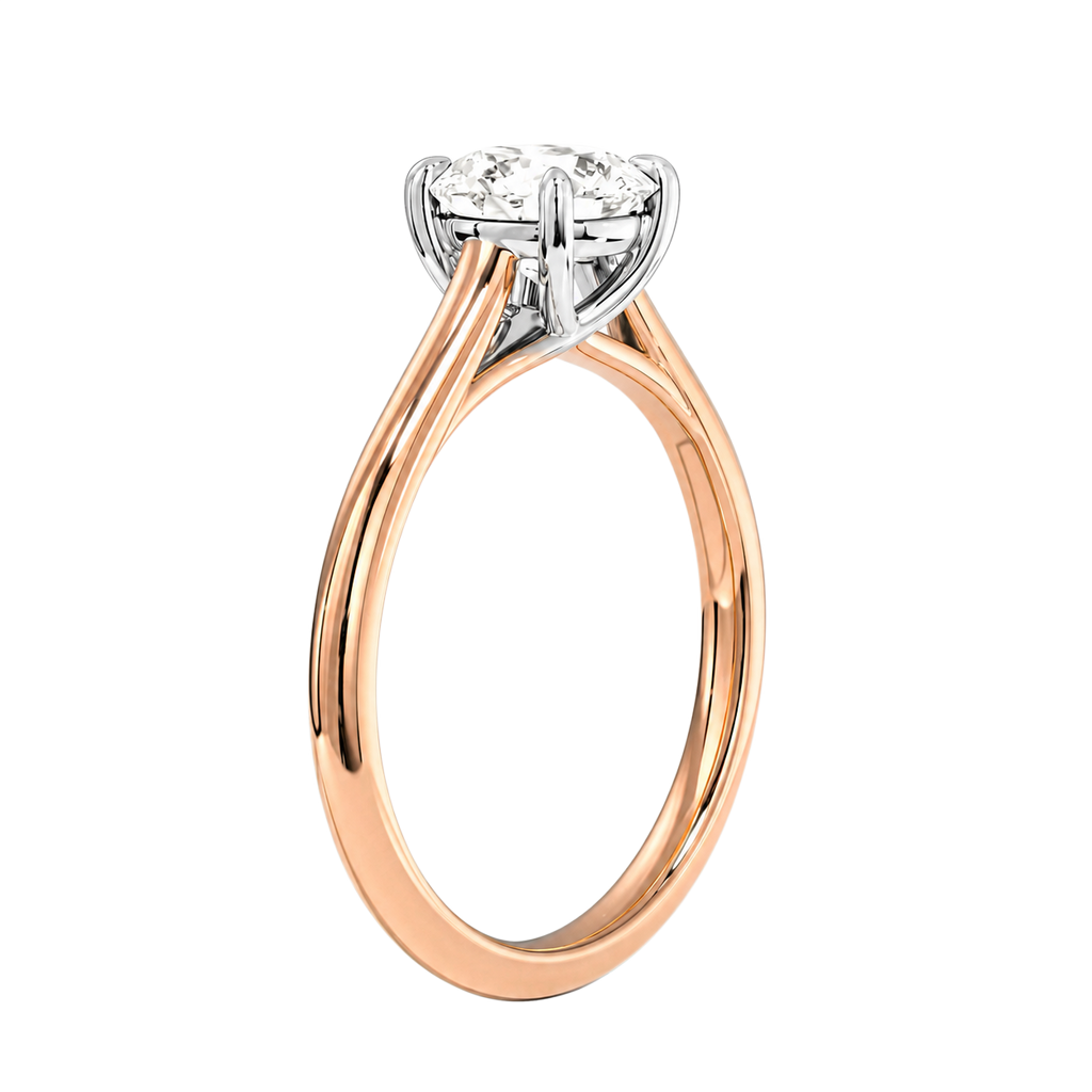 Basilica - Round - Rose/White Tone - Plain