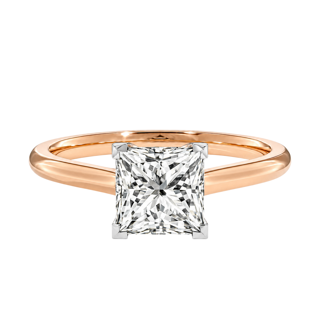 Basilica - Princess - Rose/White Tone - Plain