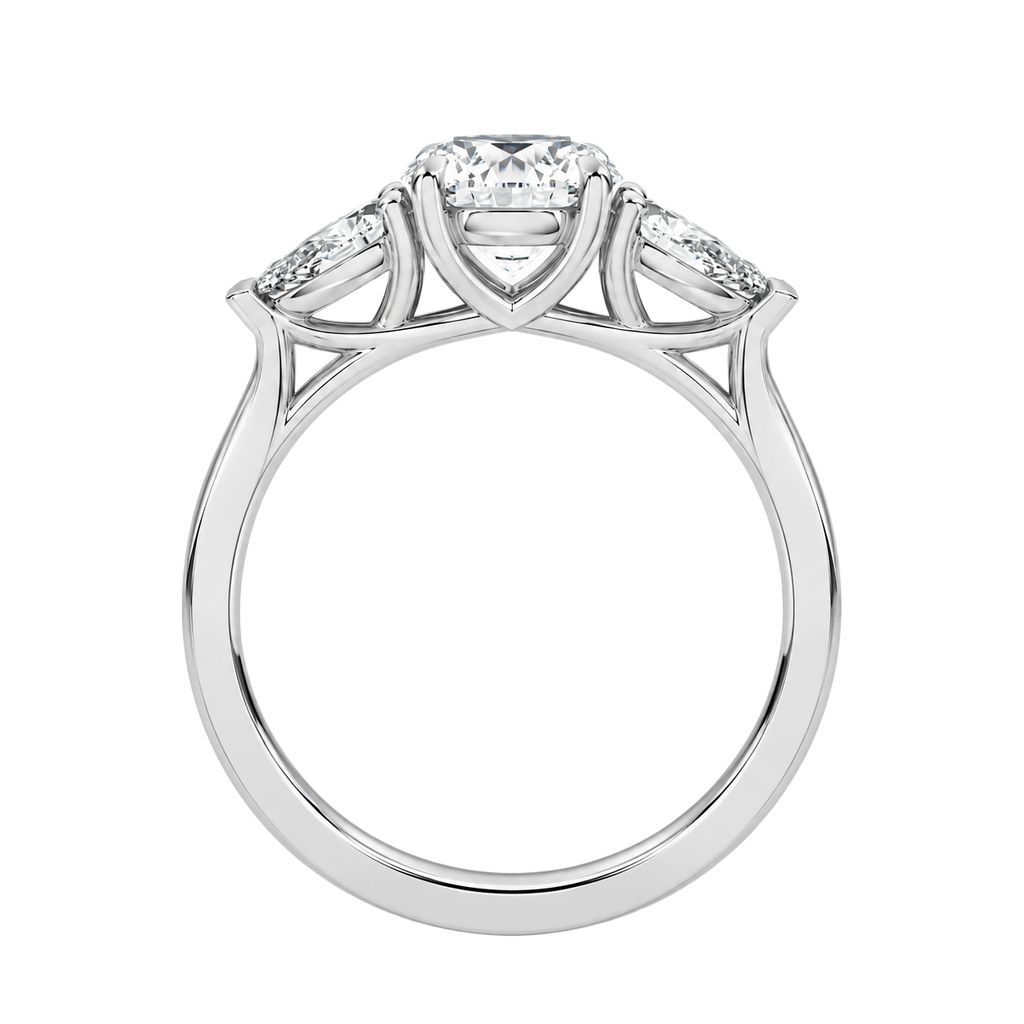 Halcyon - Oval - Platinum - Channel