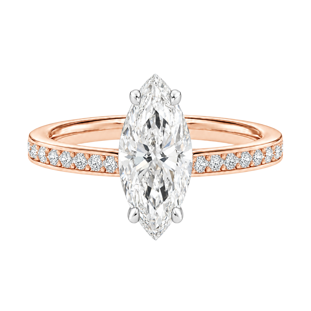 Talia - Marquise - Rose/White Tone - Channel