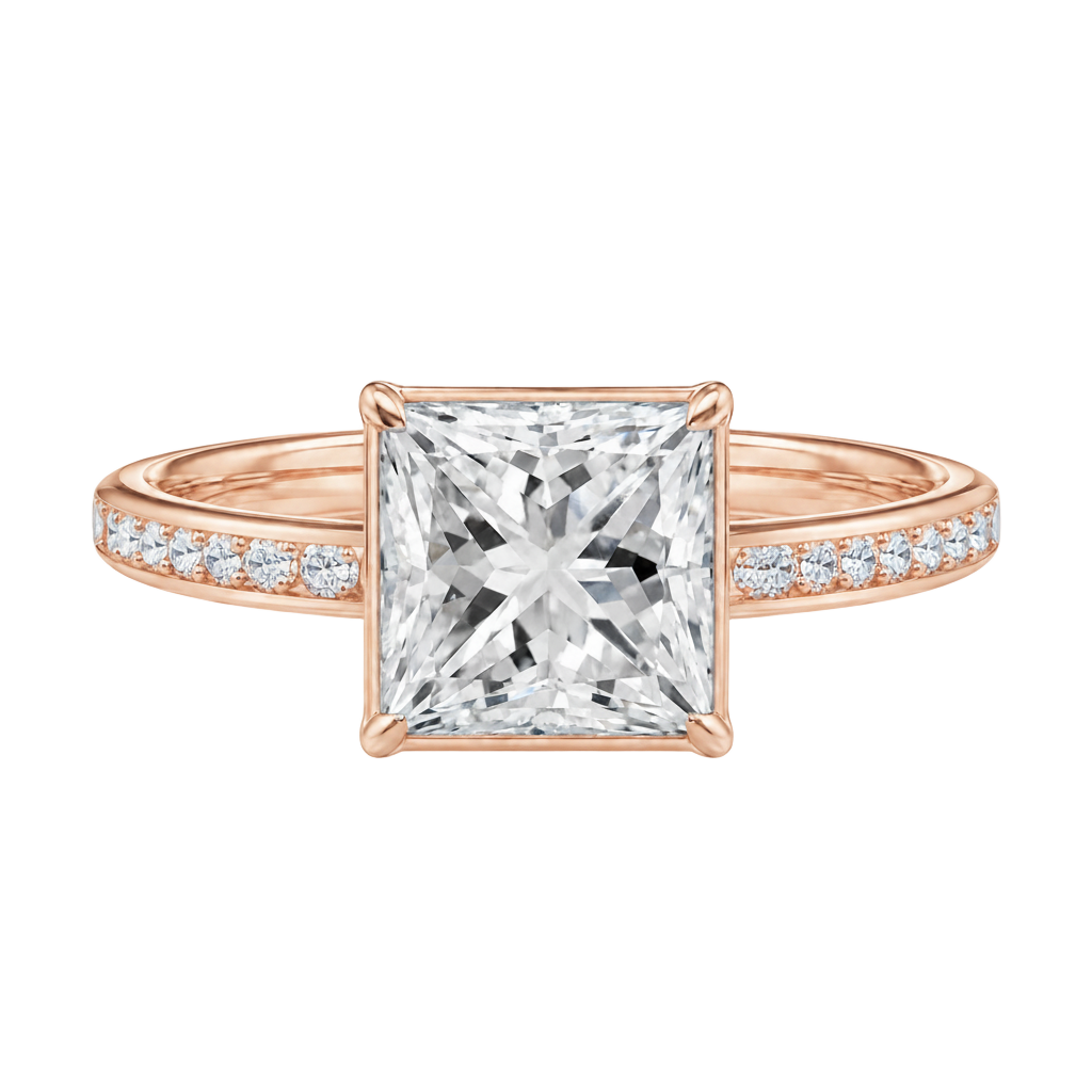Bailey - Princess - Rose Gold - Channel