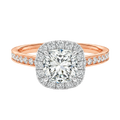 Cordelia - Cushion - Rose / White Tone - Channel