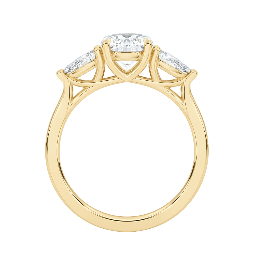 Halcyon - Oval - Yellow Gold - Channel
