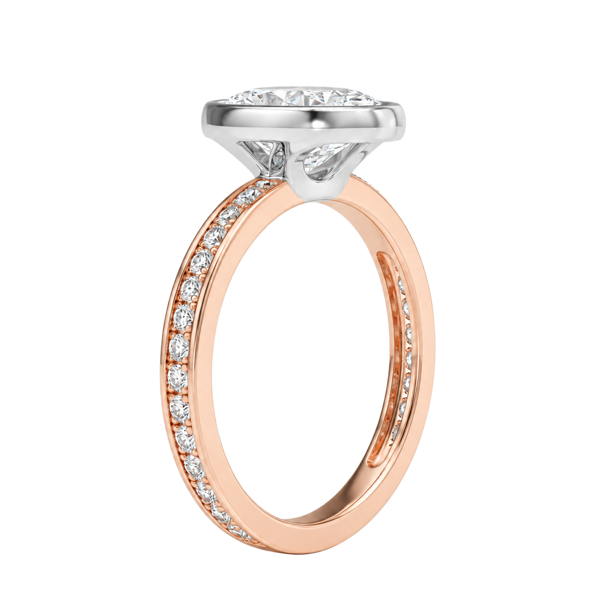 Bailey - Round - Rose/White Tone - Channel