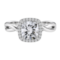Braid - Cushion - Platinum - Plain
