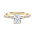 Talia - Radiant - Yellow Gold - Channel