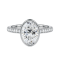 Bailey - Oval - Platinum - Channel