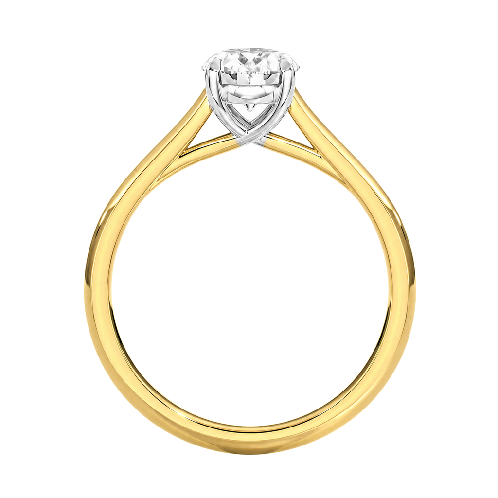 Basilica - Oval - Yellow/White Tone - Plain