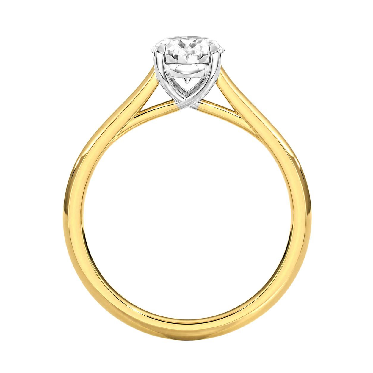 Basilica - Oval - Yellow/White Tone - Plain