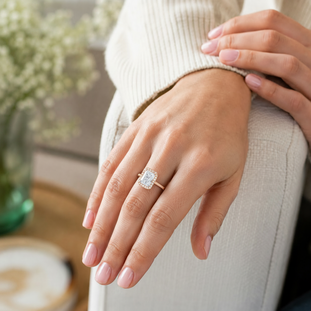 Cordelia - Radiant - Rose Gold - Plain
