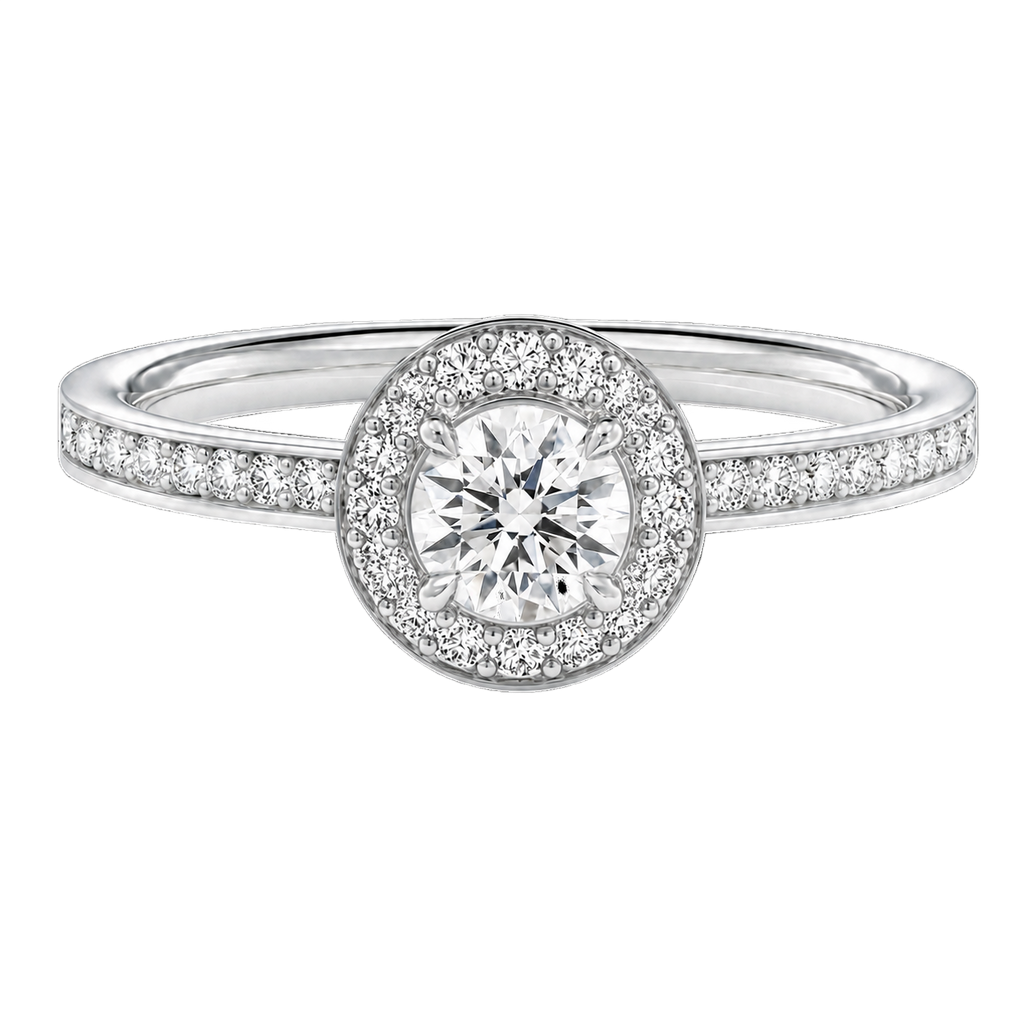 Deneuve - Round - Platinum - Channel