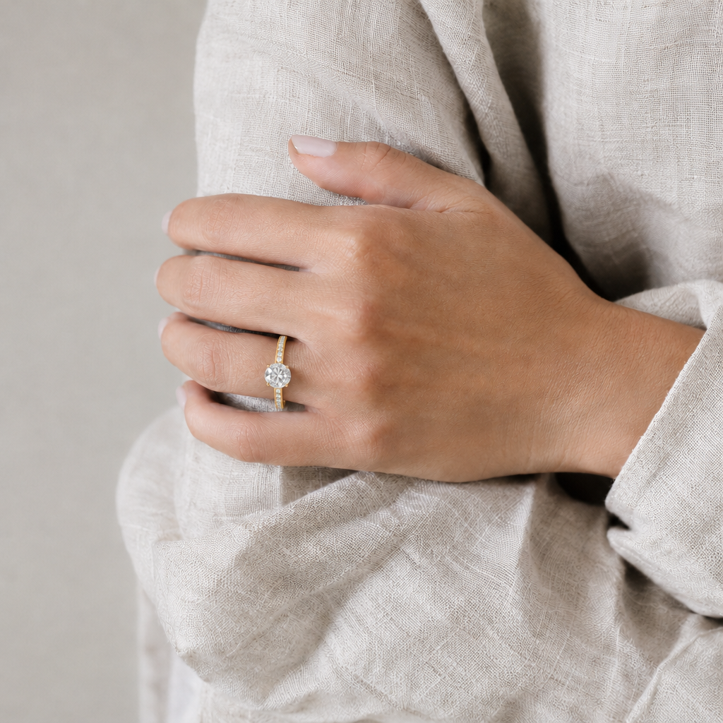 Talia - Oval - Yellow/White Tone - Channel