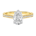 Basilica - Pear - Yellow/White Tone - Pavé