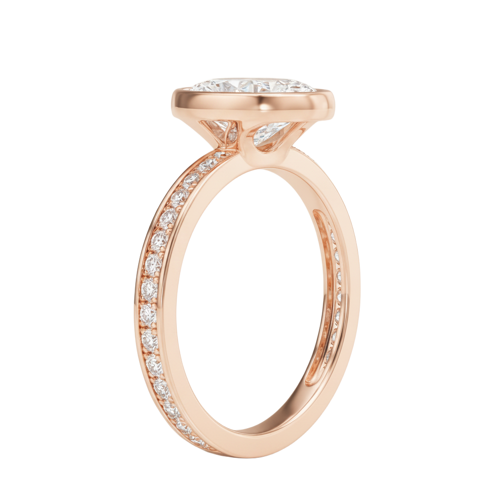 Bailey - Radiant - Rose Gold - Channel