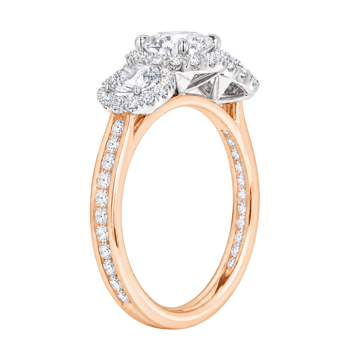 Winslow - Round - Rose/White Tone - Channel