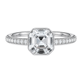 Bailey - Asscher - Platinum - Channel