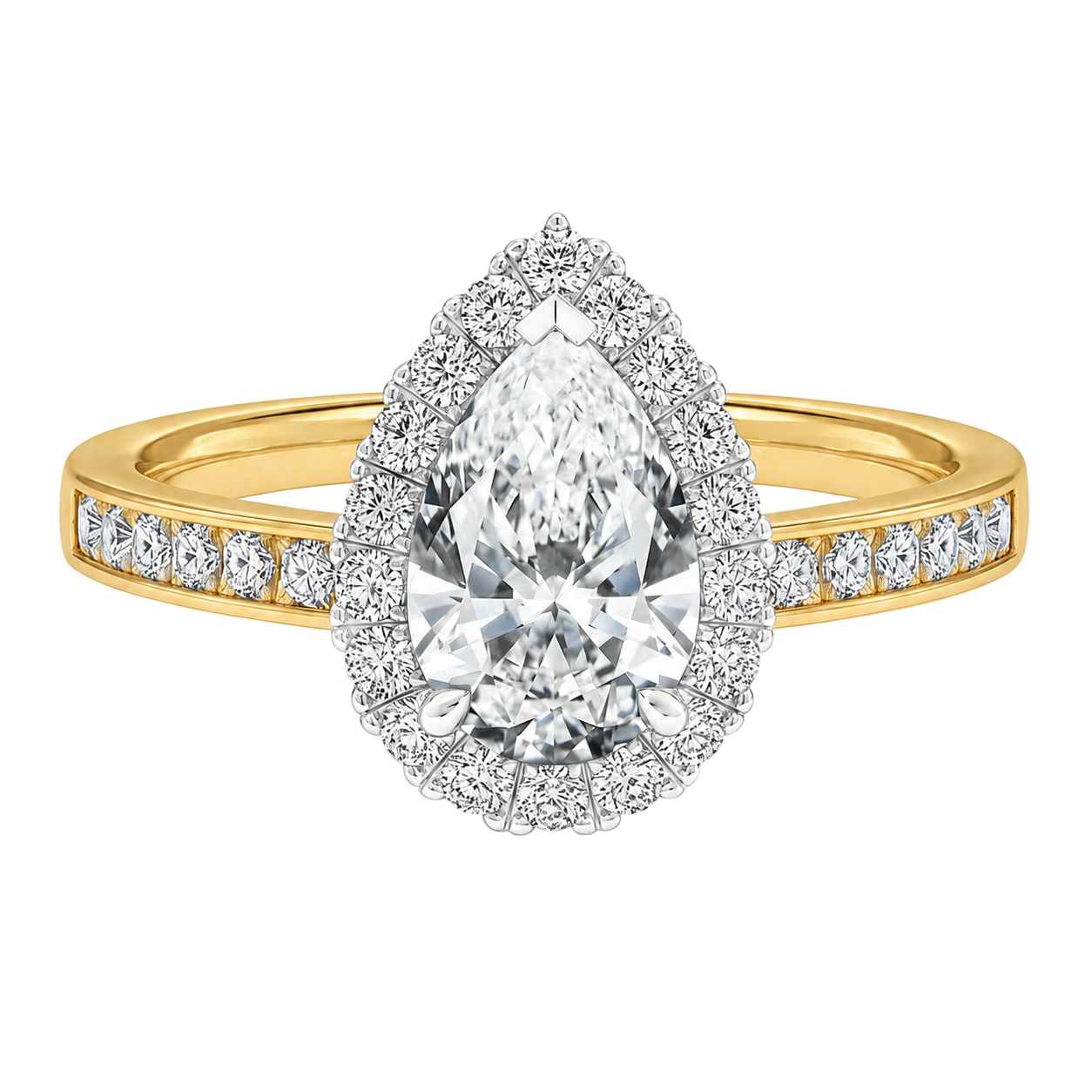 Cordelia - Pear - Yellow / White Tone - Channel