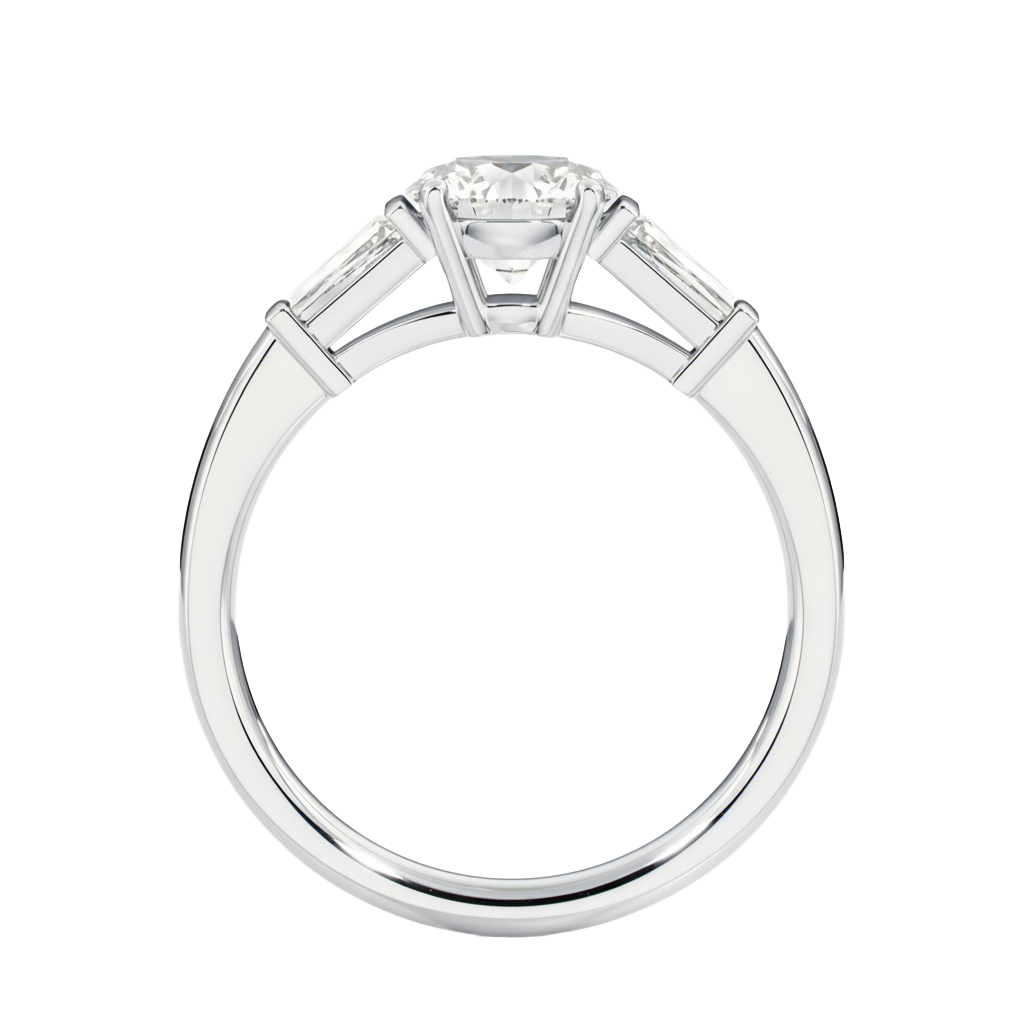 Auroré - Round - White Gold - Channel