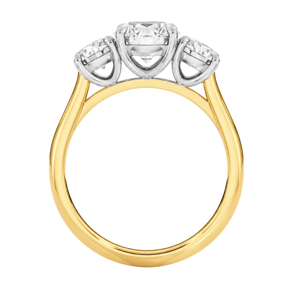 Elysium - Round - Yellow/White Tone - Plain