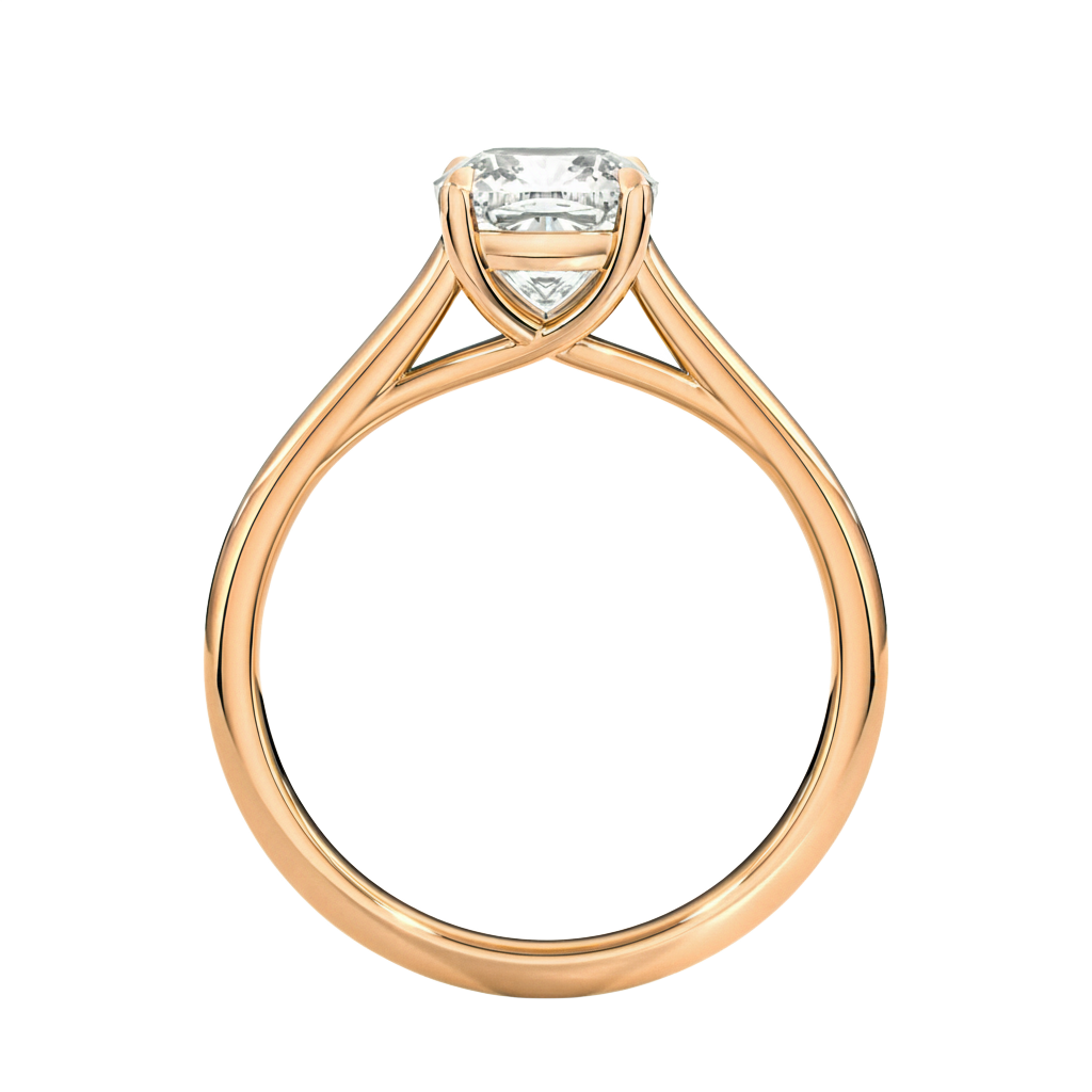 Basilica - Cushion - Rose Gold - Plain