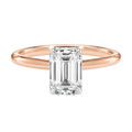 Talia - Emerald - Rose/White Tone - Plain