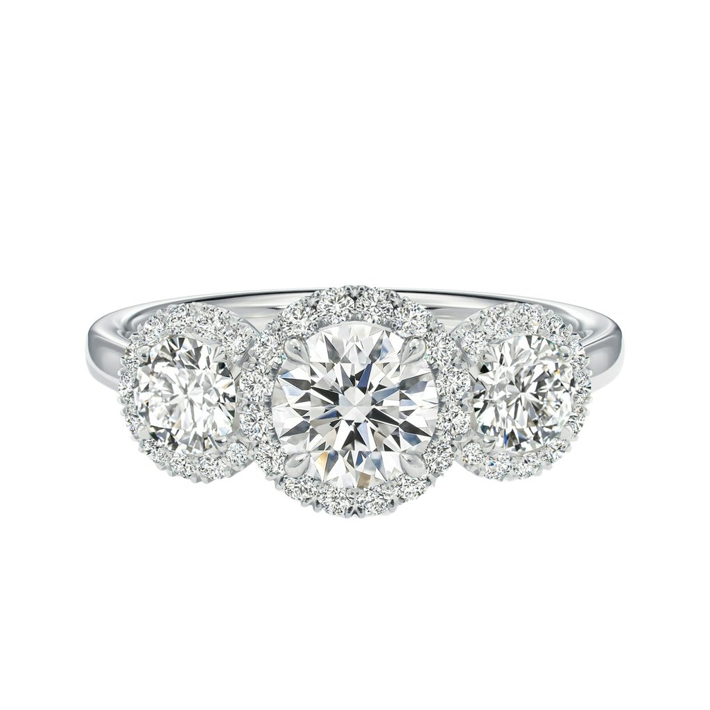 Winslow - Round - Platinum - Plain