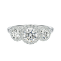 Winslow - Round - Platinum - Plain