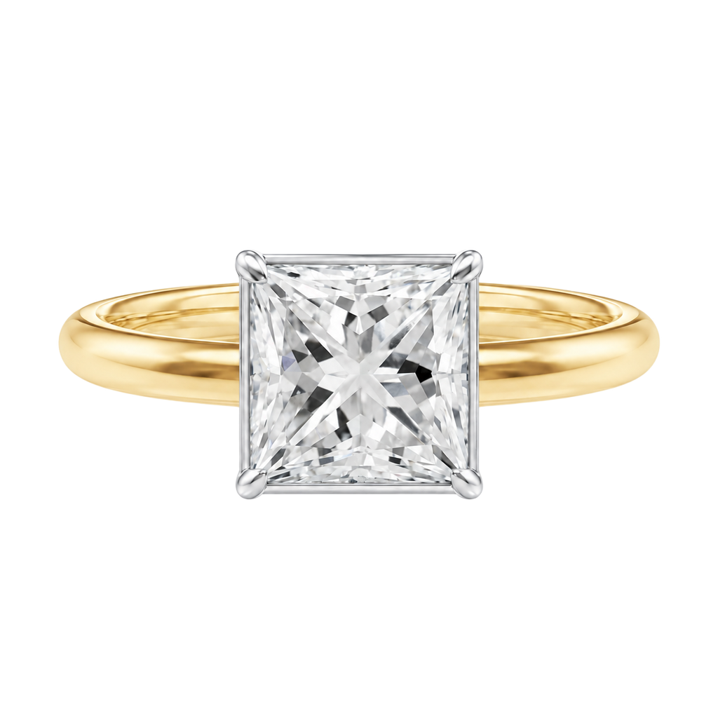 Bailey - Princess - Yellow/White Tone - Plain