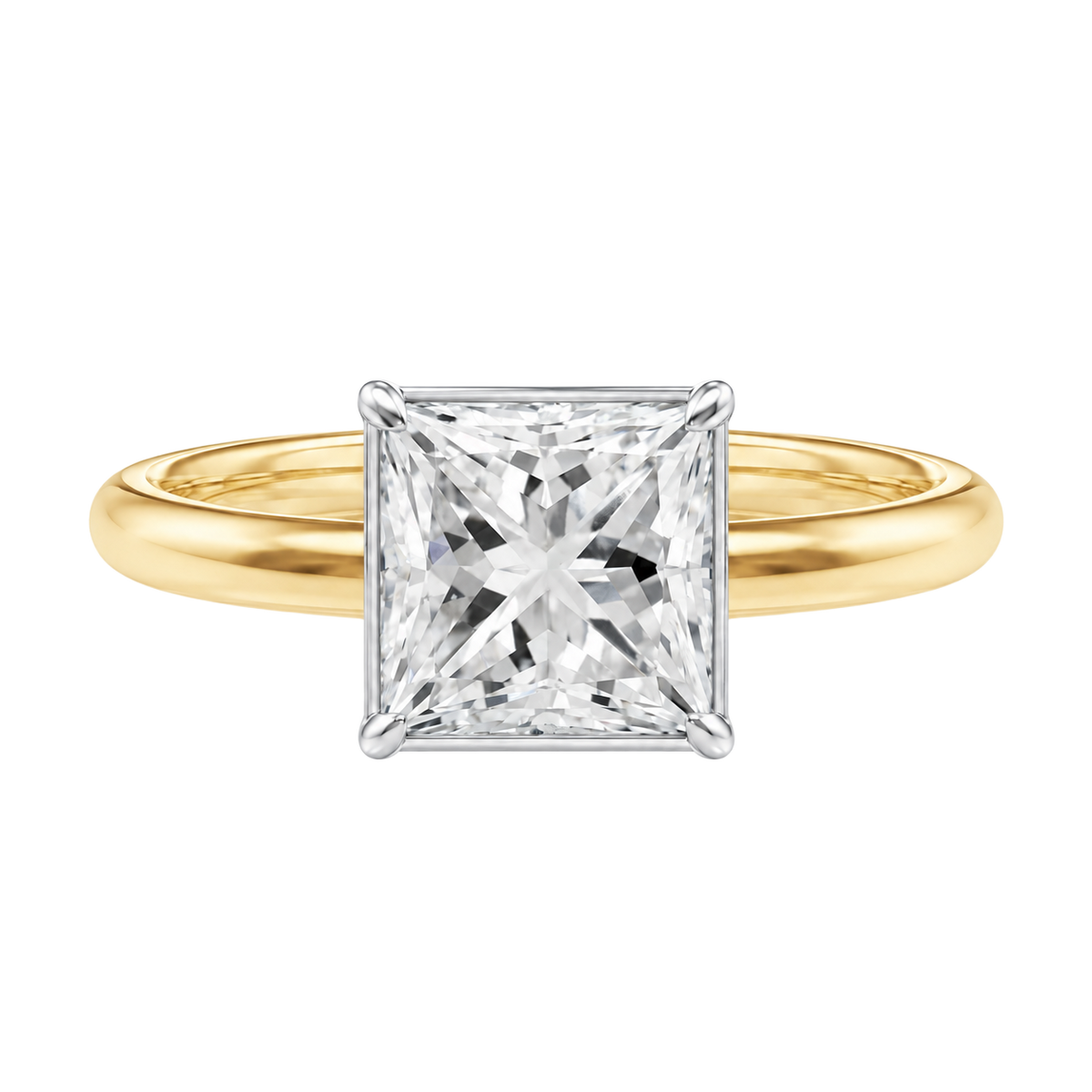 Bailey - Princess - Yellow/White Tone - Plain