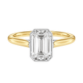 Solenne - Emerald - Yellow/White Tone - Plain