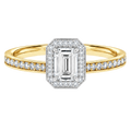 Deneuve - Emerald - Yellow/White Tone - Channel