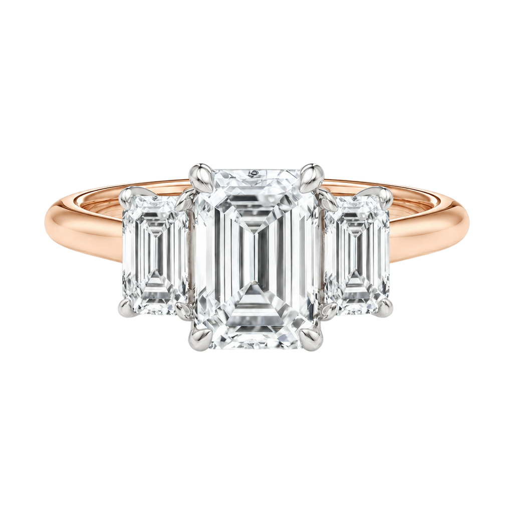 Elysium - Emerald - Rose/White Tone - Plain