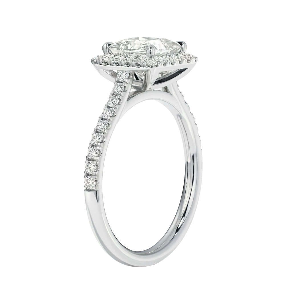 Cordelia - Princess - Platinum - Plain