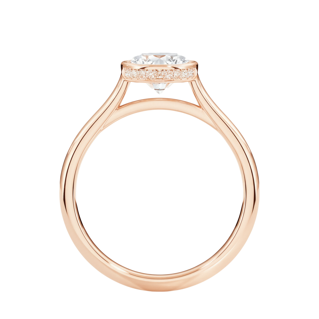 Solenne - Radiant - Rose Gold - Plain