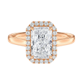 Cordelia - Radiant - Rose Gold - Plain