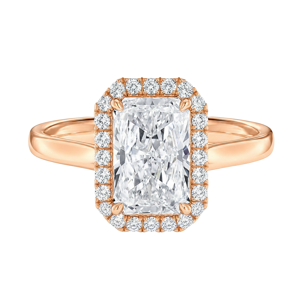 Cordelia - Radiant - Rose Gold - Plain